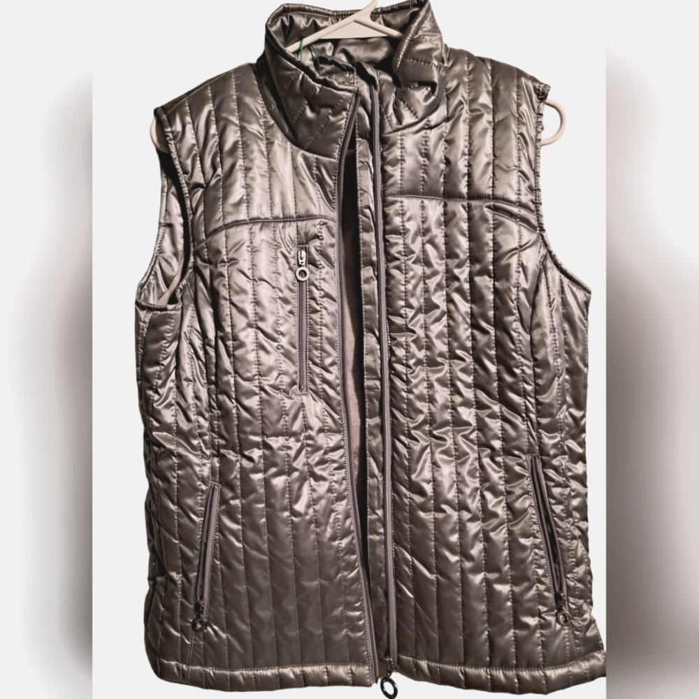 🪻🌷🌺Metallic Silver, Daily Sports, M🪻🌷🌺
